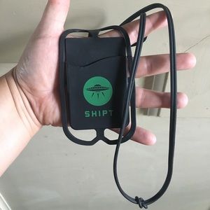 Shipt Card sleeve and lanyard